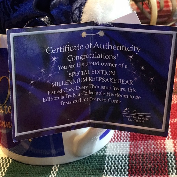 Special Edition 2000 Millennium Keepsake Bear Celebrate Millennium Mug New Year - Picture 5 of 8